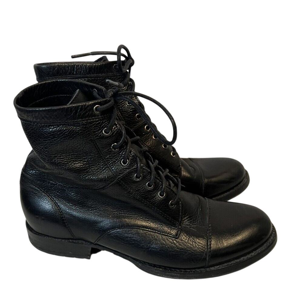 Frye Veronica Leather Combat Boot Women's 8.5